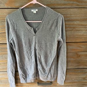 Old Navy grey cardigan